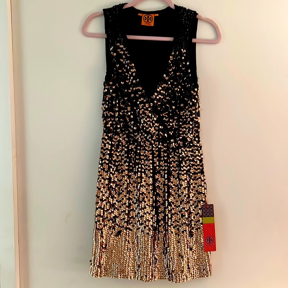 Tory Burch Sparkle Ombré Dress
